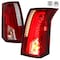 Spec-D Tuning 03-07 Cadillac Cts LED Tail Lights Red LT-CTS03RLED-TM - alternate 1